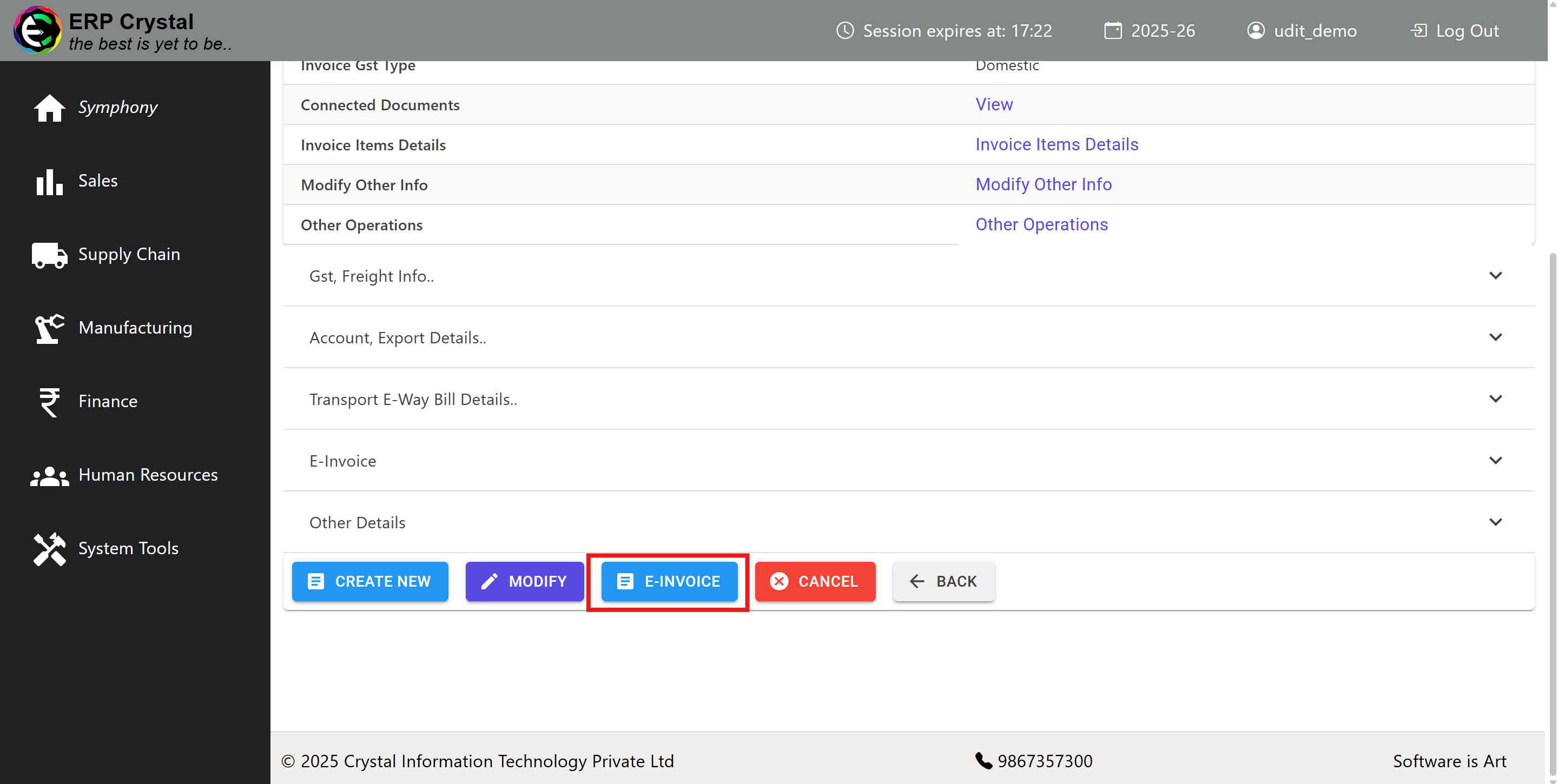 Sales Invoice Process